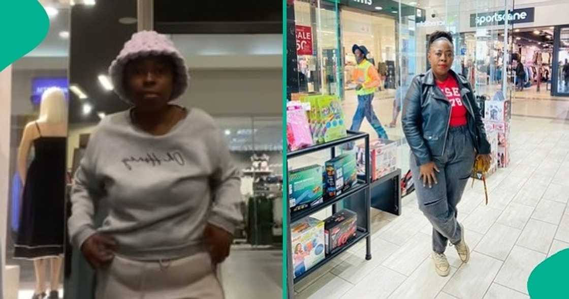 Lady suddenly meets her ex after dressing casually to a mall. Lady suddenly meets her ex after dressing casually to a mall.