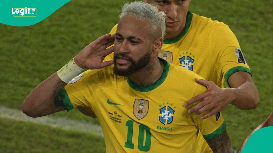 Neymar during Copa America 2021 at the Nilton Santos Stadium in Rio de Janeiro. Photo: CARL DE SOUZA Neymar during Copa America 2021 at the Nilton Santos Stadium in Rio de Janeiro. Photo: CARL DE SOUZA