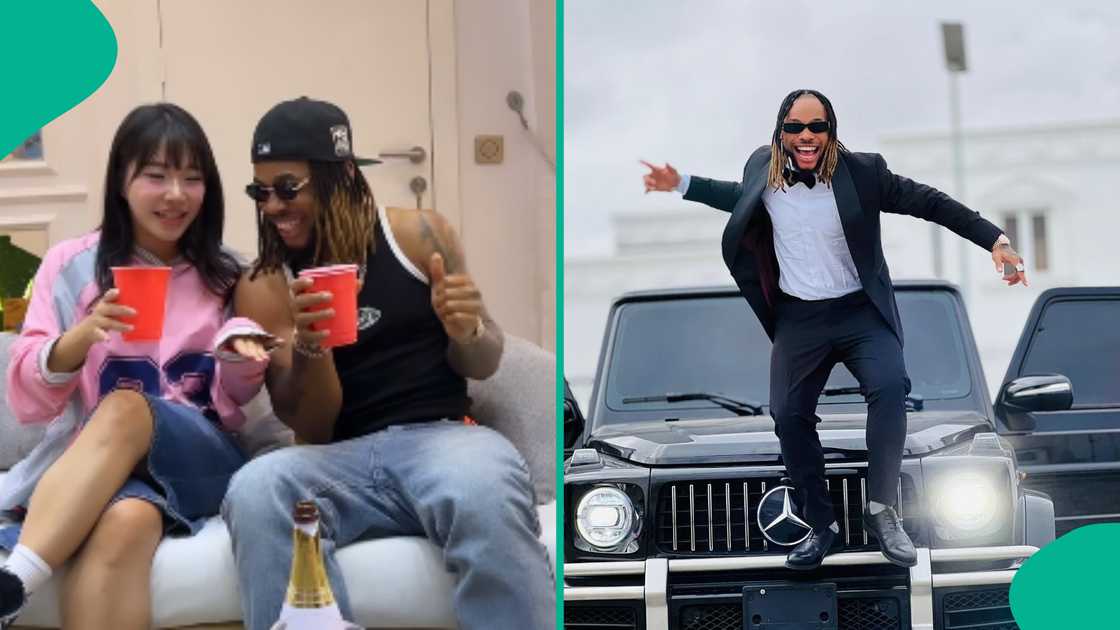 Korean lady dances for Poco Lee. Korean lady dances for Poco Lee.