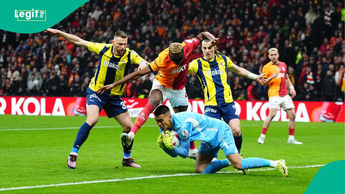 Victor Osimhen was in action in Galatasaray vs Fenerbahce