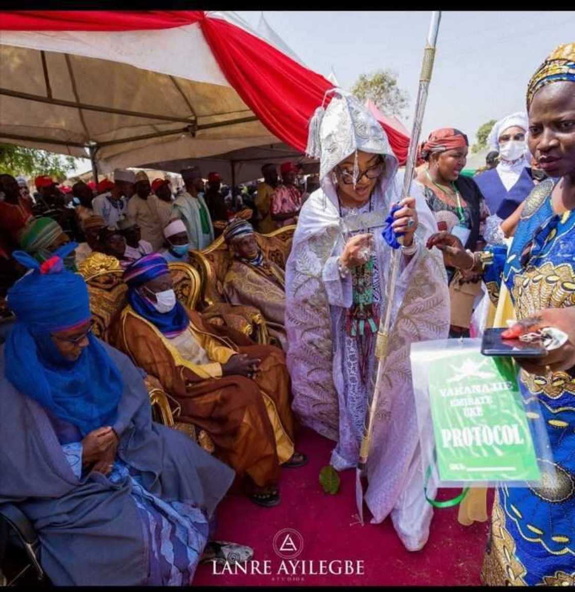 Hotunan nadin sarautar sarauniya a Nasarawa Hotunan nadin sarautar sarauniya a Nasarawa