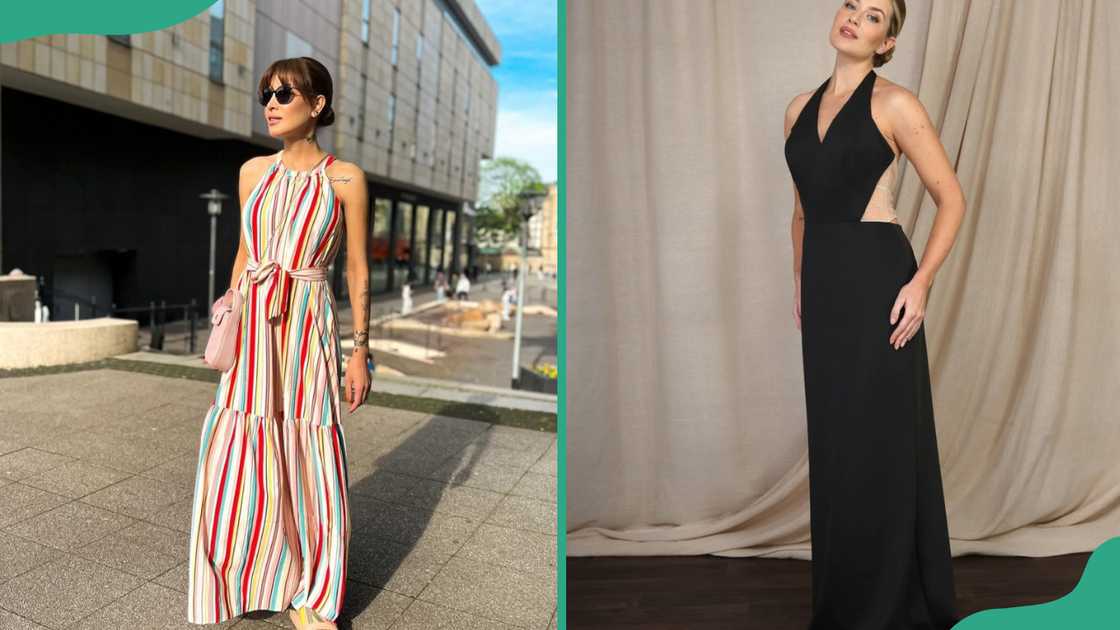 Halter neck dresses Halter neck dresses