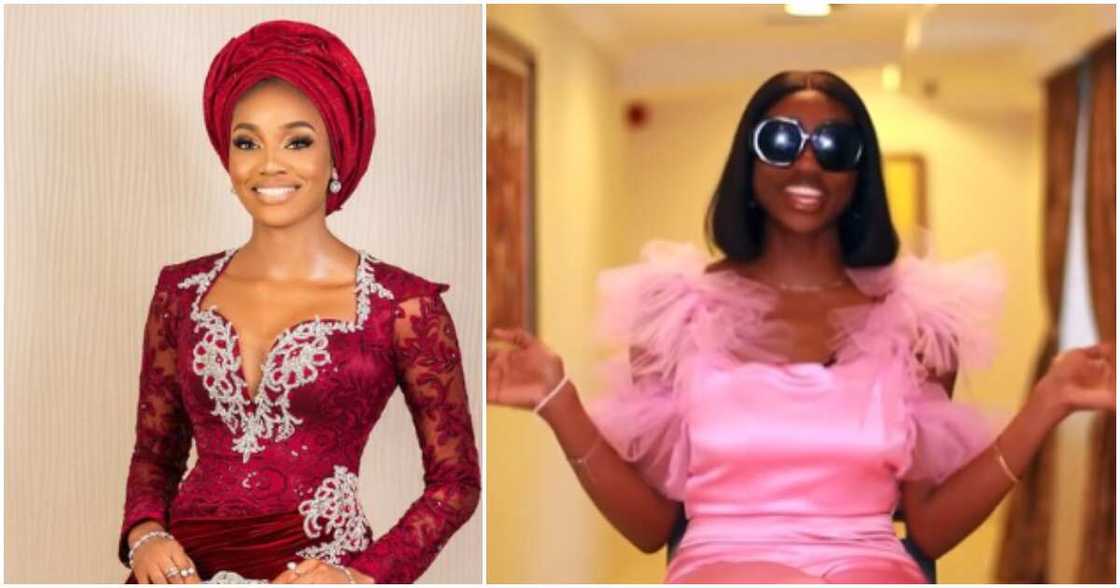 Photos of BBNaija stars Doyin and Beauty