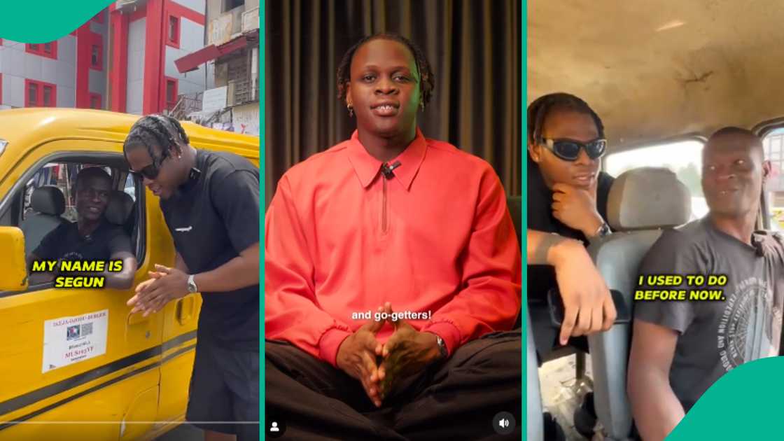 Video of Asherkine taking a danfo driver on a shopping spree goes viral. Video of Asherkine taking a danfo driver on a shopping spree goes viral.
