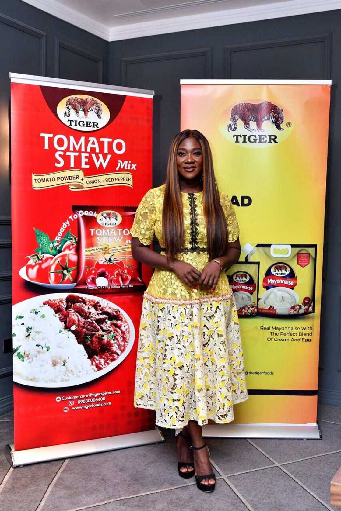 Mercy Johnson-Okojie Bags New Ambassadorial Deal with Tiger Foods Limited Mercy Johnson-Okojie Bags New Ambassadorial Deal with Tiger Foods Limited