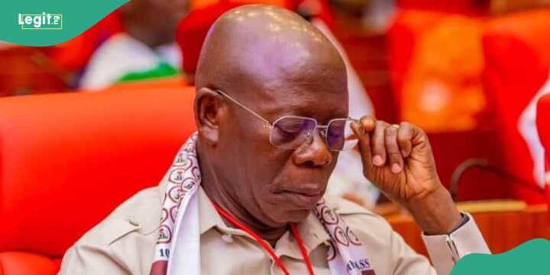 Adams Oshiomole requests the Senate president rules Natasha out of order. Adams Oshiomole requests the Senate president rules Natasha out of order.