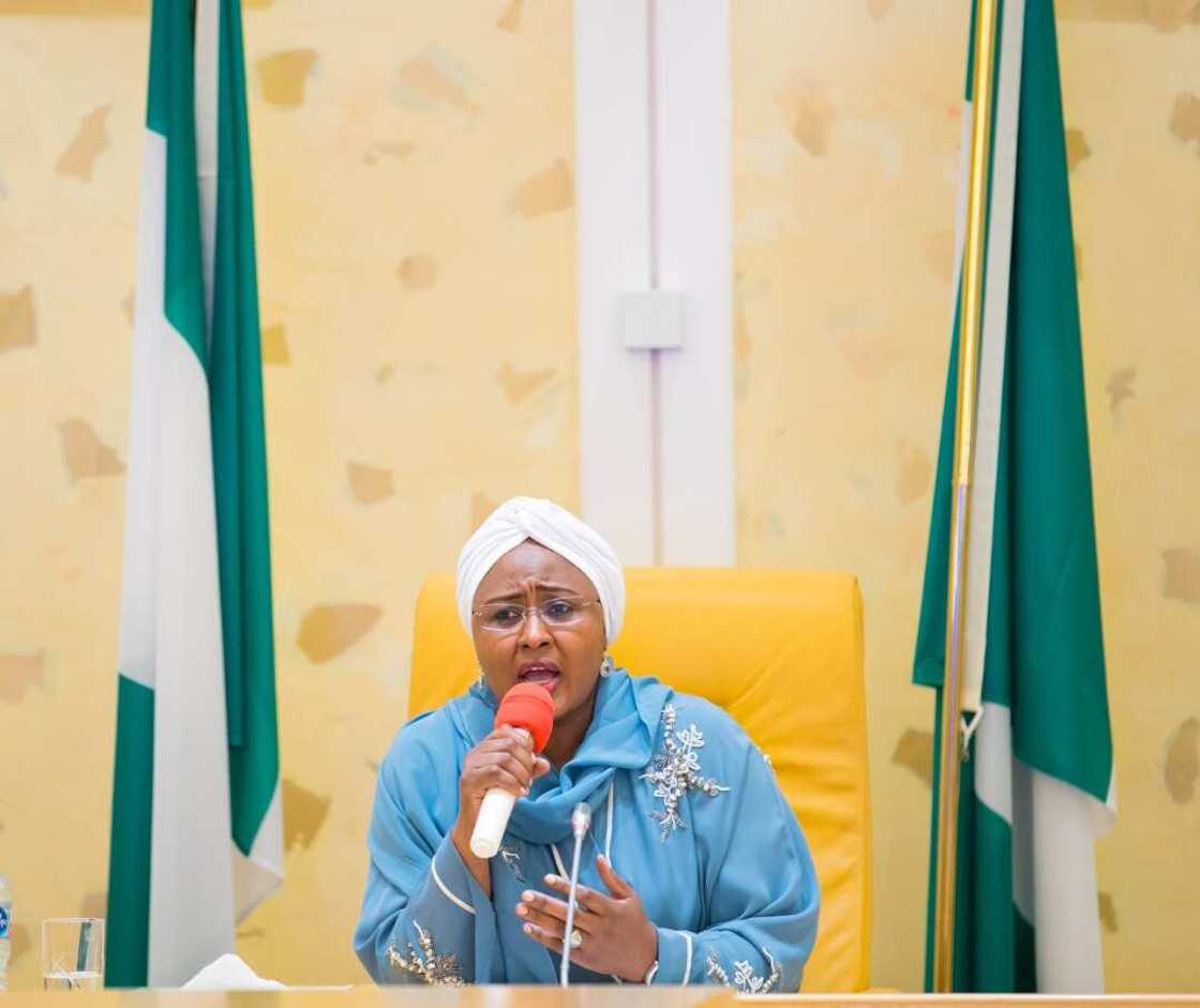 Presidential aide says Aisha Buhari travelled abroad for medical checkup