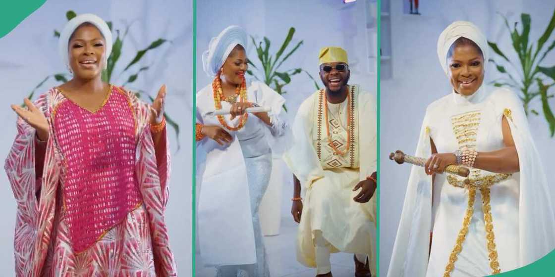Ooni of Ife's wife Olori Temitope celebrates birthday with transition video. Ooni of Ife's wife Olori Temitope celebrates birthday with transition video.