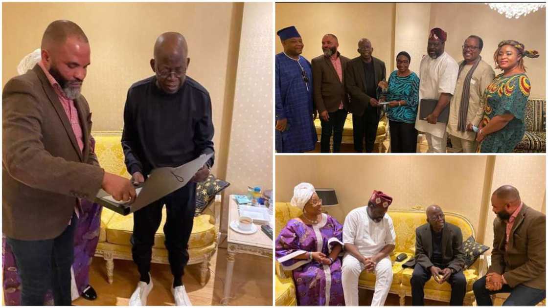 2023 Presidency: UK APC Chapter Visits Tinubu in London