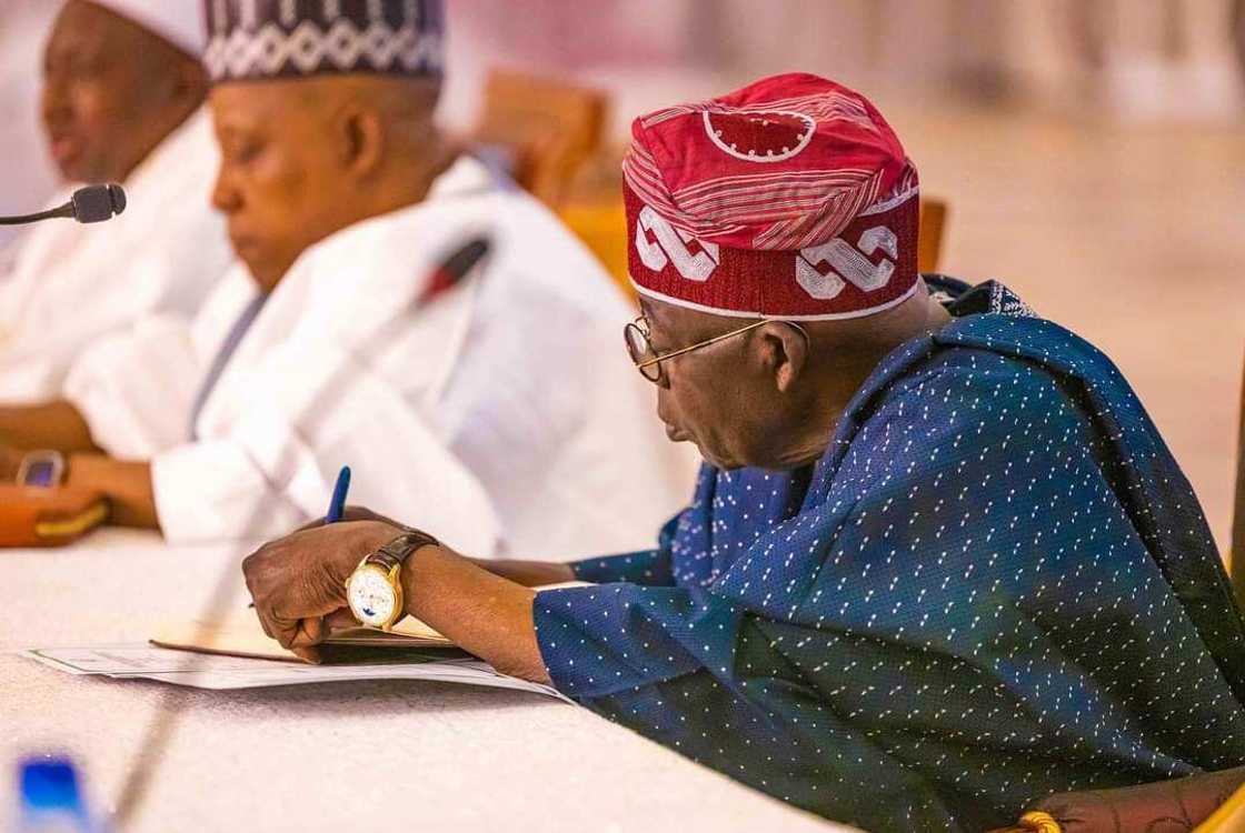 Shugaban kasa, Bola Ahmed Tinubu.