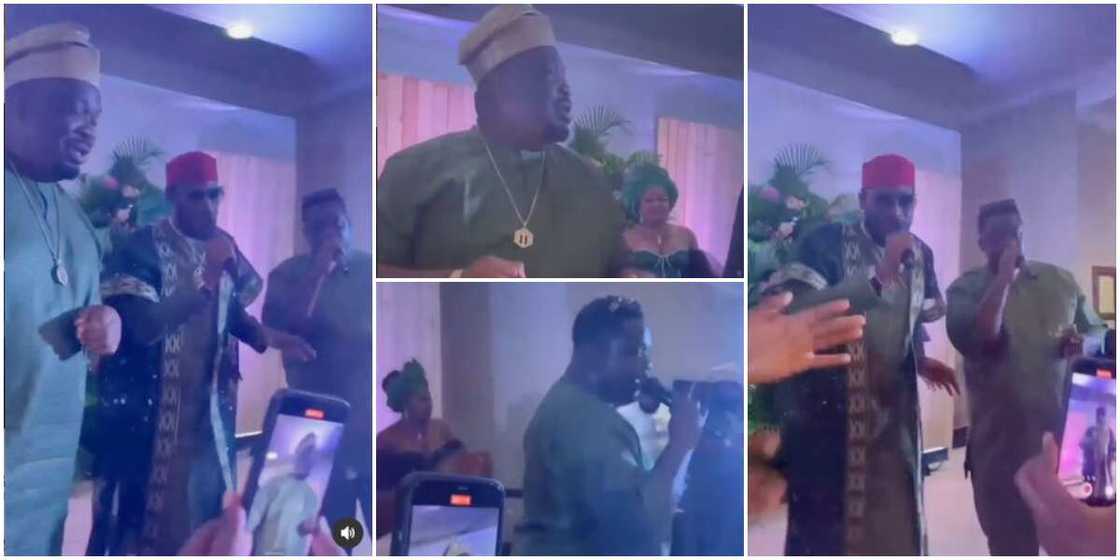 Mo’hits ‘Reunites’ As Don Jazzy, Dbanj and Wande Coal Perform Together at Rapper Ikechukwu’s Wedding Mo’hits ‘Reunites’ As Don Jazzy, Dbanj and Wande Coal Perform Together at Rapper Ikechukwu’s Wedding