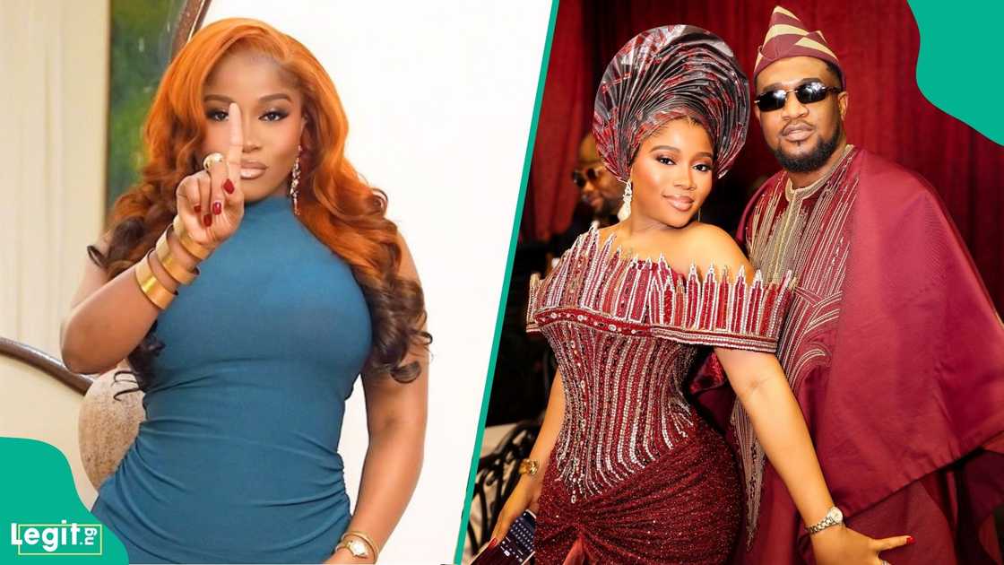 Veekee James defends her close relationship with her husband after an online critic questioned why they are always seen together Veekee James defends her close relationship with her husband after an online critic questioned why they are always seen together