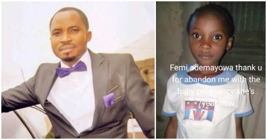 Nigerian lady, baby daddy, dumped, abandoned, Femi Ademayowa Nigerian lady, baby daddy, dumped, abandoned, Femi Ademayowa