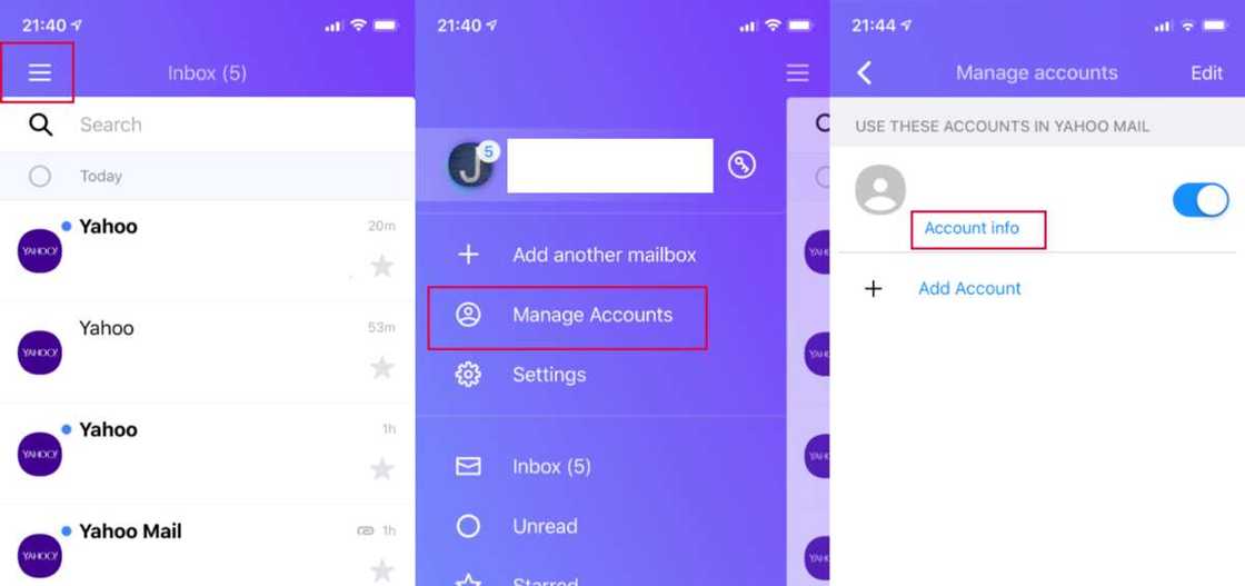 Change Yahoo mail password on iPhone Change Yahoo mail password on iPhone