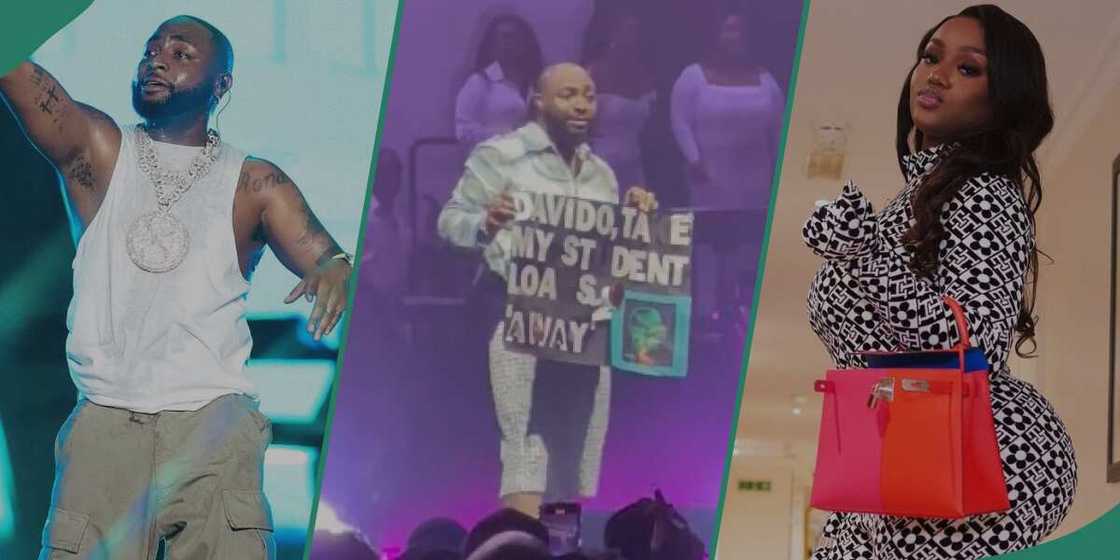 Davido's debut show at Madison Square Garden. Davido's debut show at Madison Square Garden.