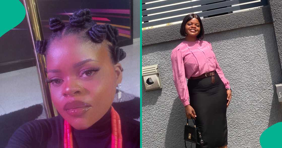 Nigerian Lady Who Left Bank Job to Become Barber Gives Update After 3 Months, Many React