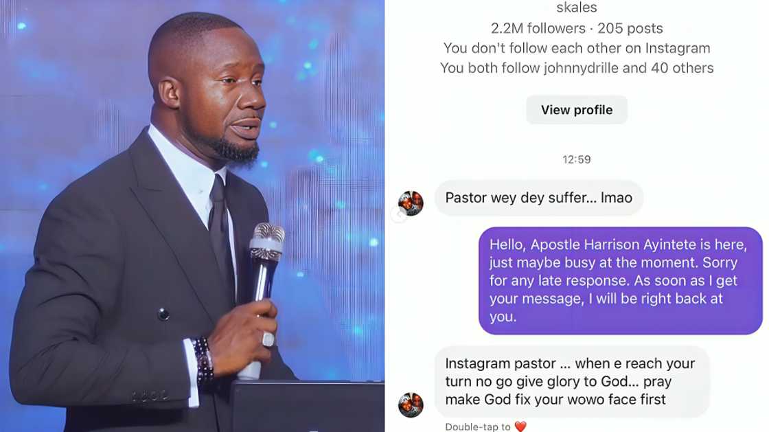 Ayintete stated that while he has no personal issues with Skales, he believes his testimony does not inspire godliness among believers