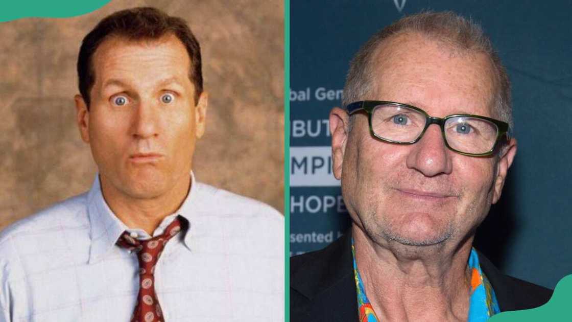 Ed O'Neill then (L) and now (R) Ed O'Neill then (L) and now (R)