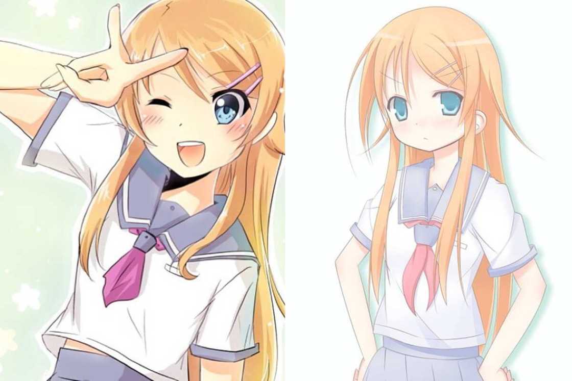 blonde anime girls