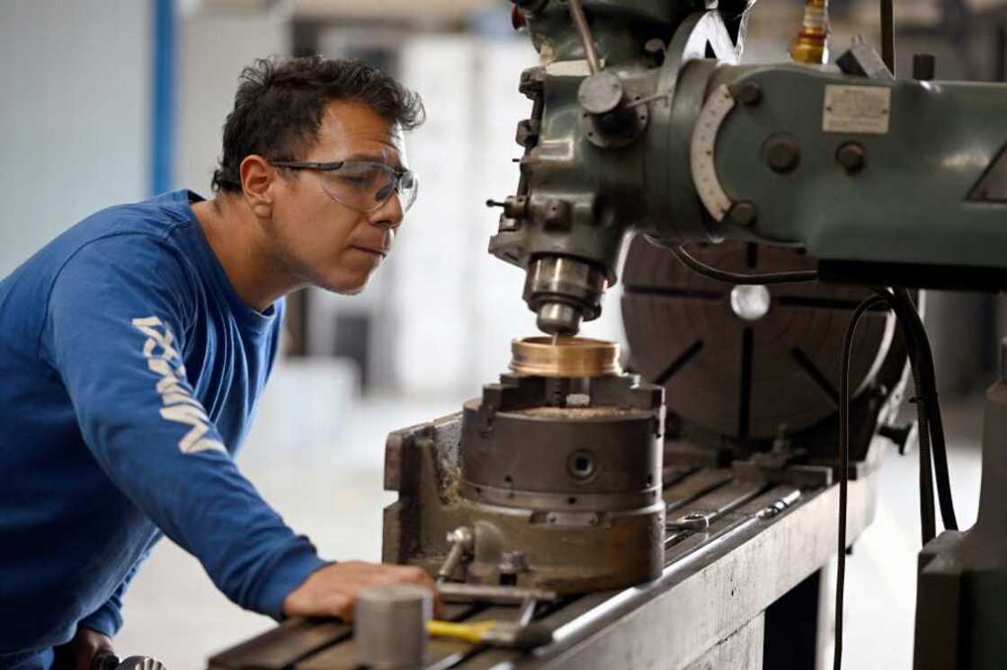 Northern Mexico is home to manufacturing companies like this aerospace parts maker