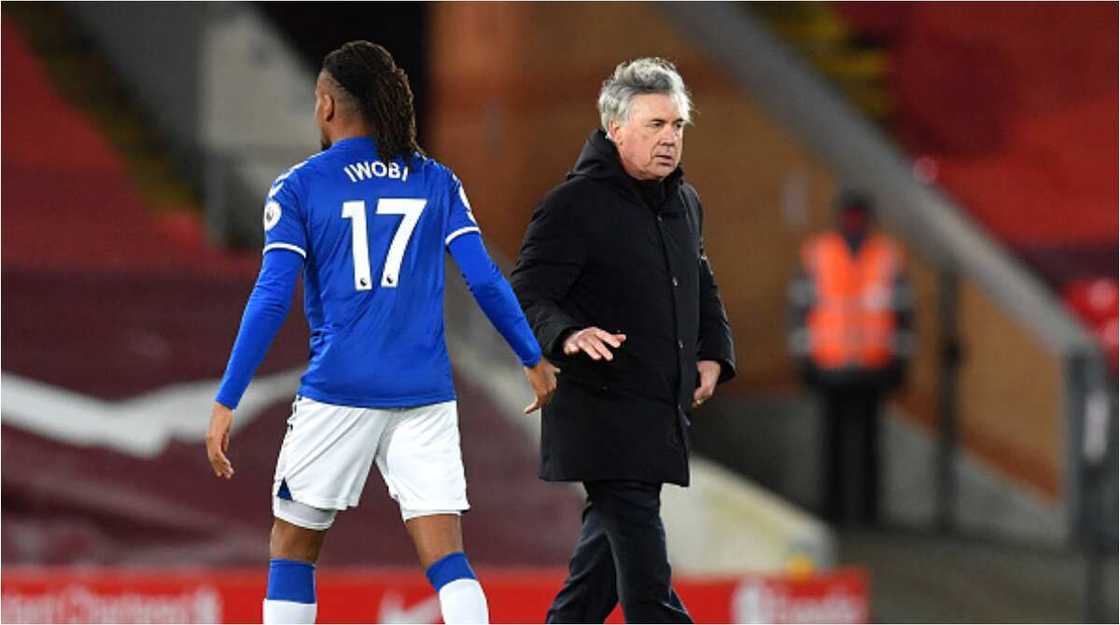 Despite coming on in 87th minute, Super Eagles star Alex Iwobi sets huge stats in Everton vs Southampton