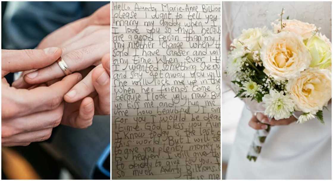 Little girl, 11, writes a final letter to her dad's friend named Marrie-Ann Billions Koomson before dying of cancer.