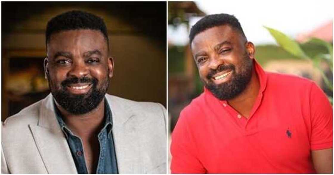 Nollywood filmmaker Kunle Afolayan shares adorable photo with his children Nollywood filmmaker Kunle Afolayan shares adorable photo with his children