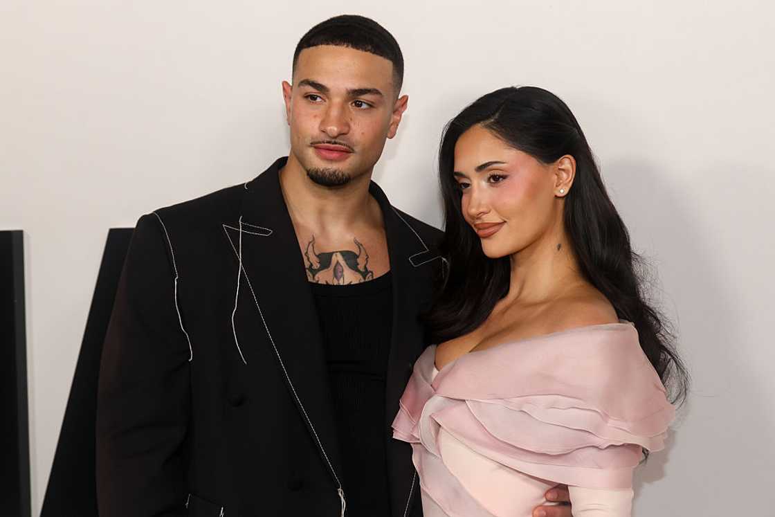 Miguel Harichi and Leah Kateb in Los Angeles, California.