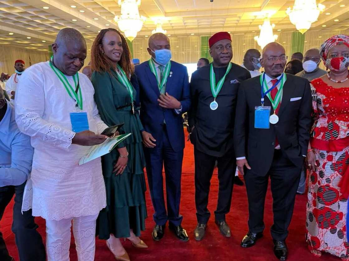 Buhari rewards prominent Nigerians Buhari rewards prominent Nigerians