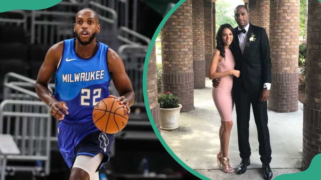 Khris Middleton's wife-to-be Khris Middleton's wife-to-be