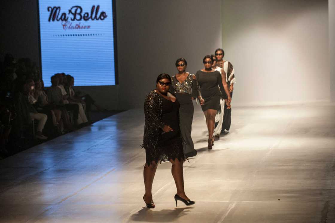 Plus-size models walk the runway at Lagos Fashion & Design Week Plus-size models walk the runway at Lagos Fashion & Design Week