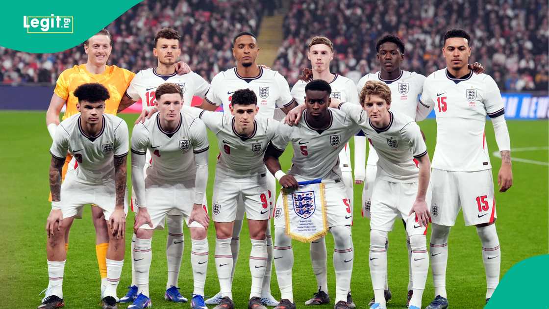 England team group ahead of the friendly match at Wembley Stadium in March 2026. Photo by John Walton England team group ahead of the friendly match at Wembley Stadium in March 2026. Photo by John Walton