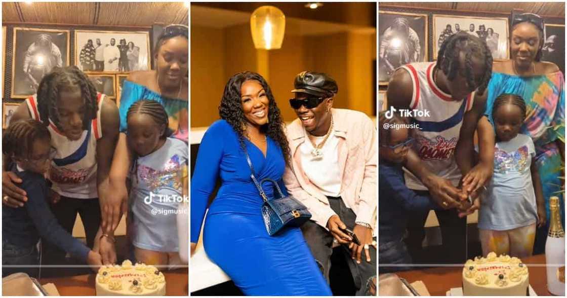 Stonebwoy and family Stonebwoy and family