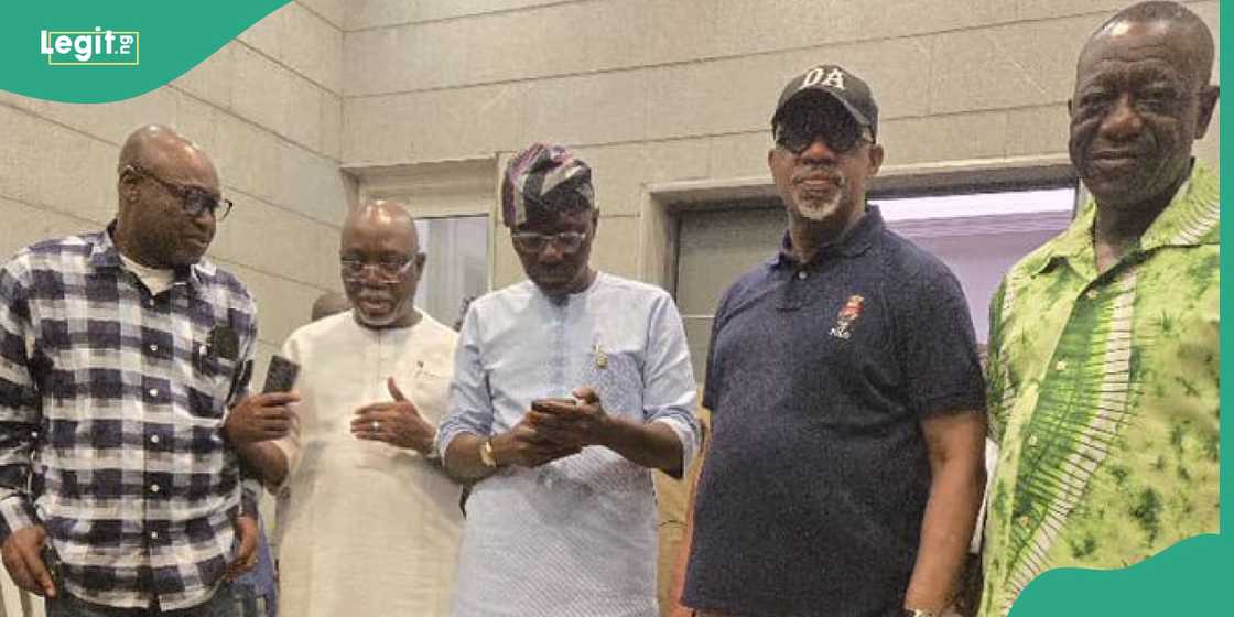 APC governors celebrating ahead of INEC's final declaration of winner of Edo guber election APC governors celebrating ahead of INEC's final declaration of winner of Edo guber election
