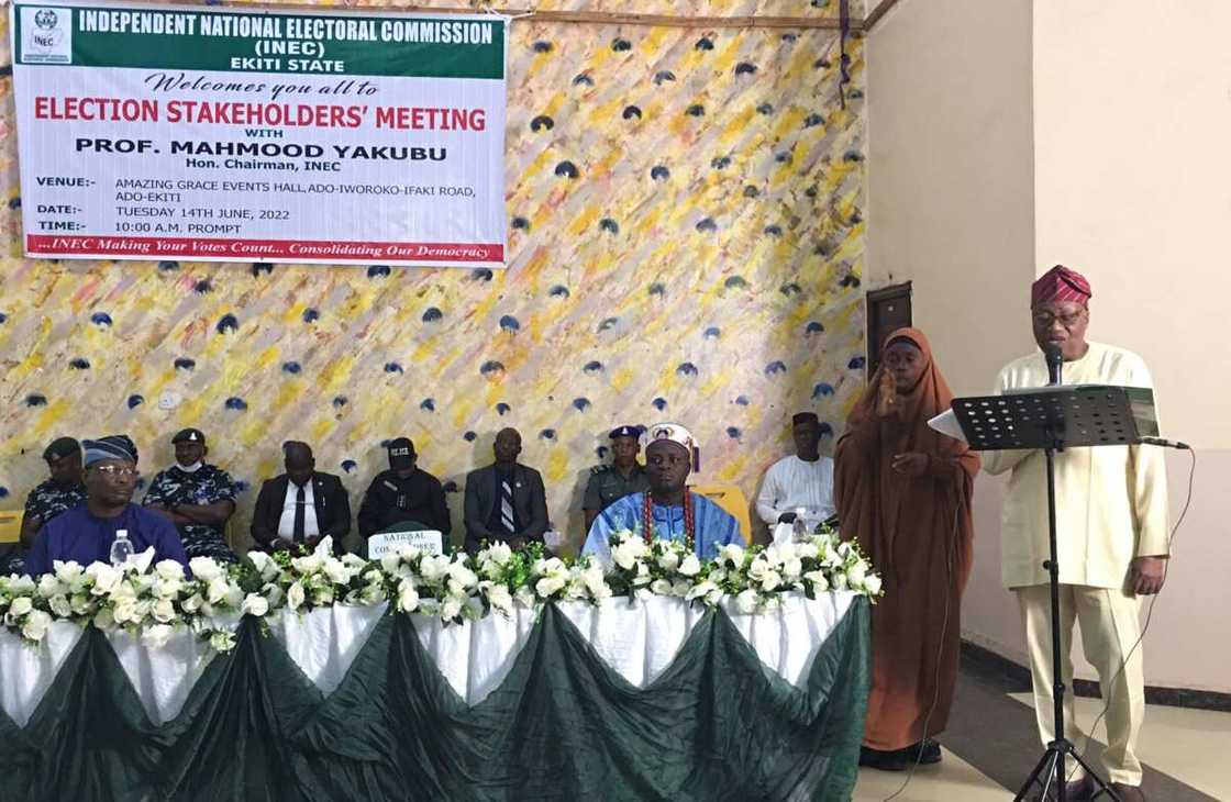 INEC, Ekiti 2022, Ekiti State, Mahmoud Yakubu, 2023 elections INEC, Ekiti 2022, Ekiti State, Mahmoud Yakubu, 2023 elections