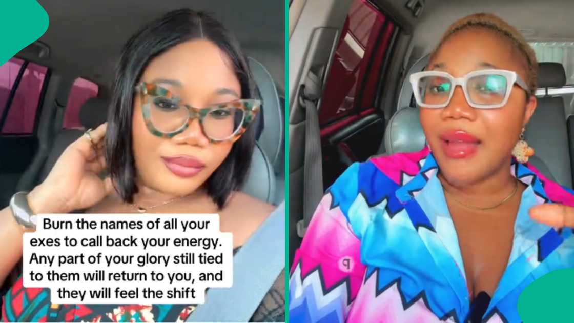 Woman says people should burn the names of all their exes, shares why