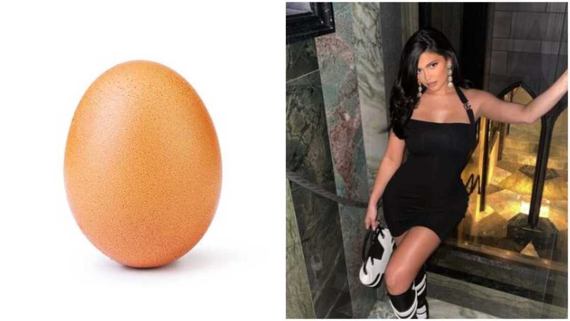Photo of egg on Instagram/Kylie Jenner. Photo of egg on Instagram/Kylie Jenner.