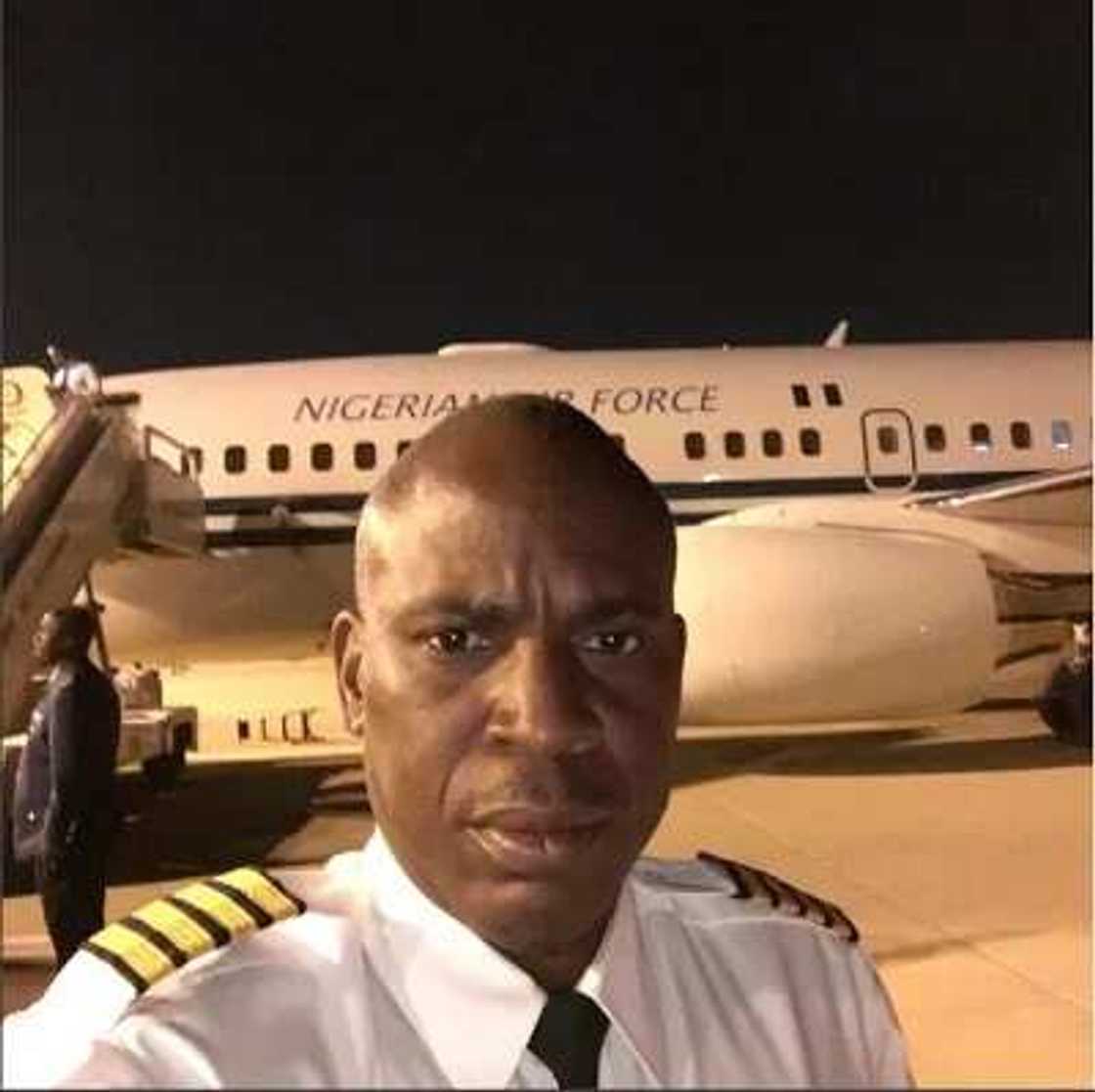 Matukin jirgin shugaba buhari, kyaftin Chinyelu Matukin jirgin shugaba buhari, kyaftin Chinyelu