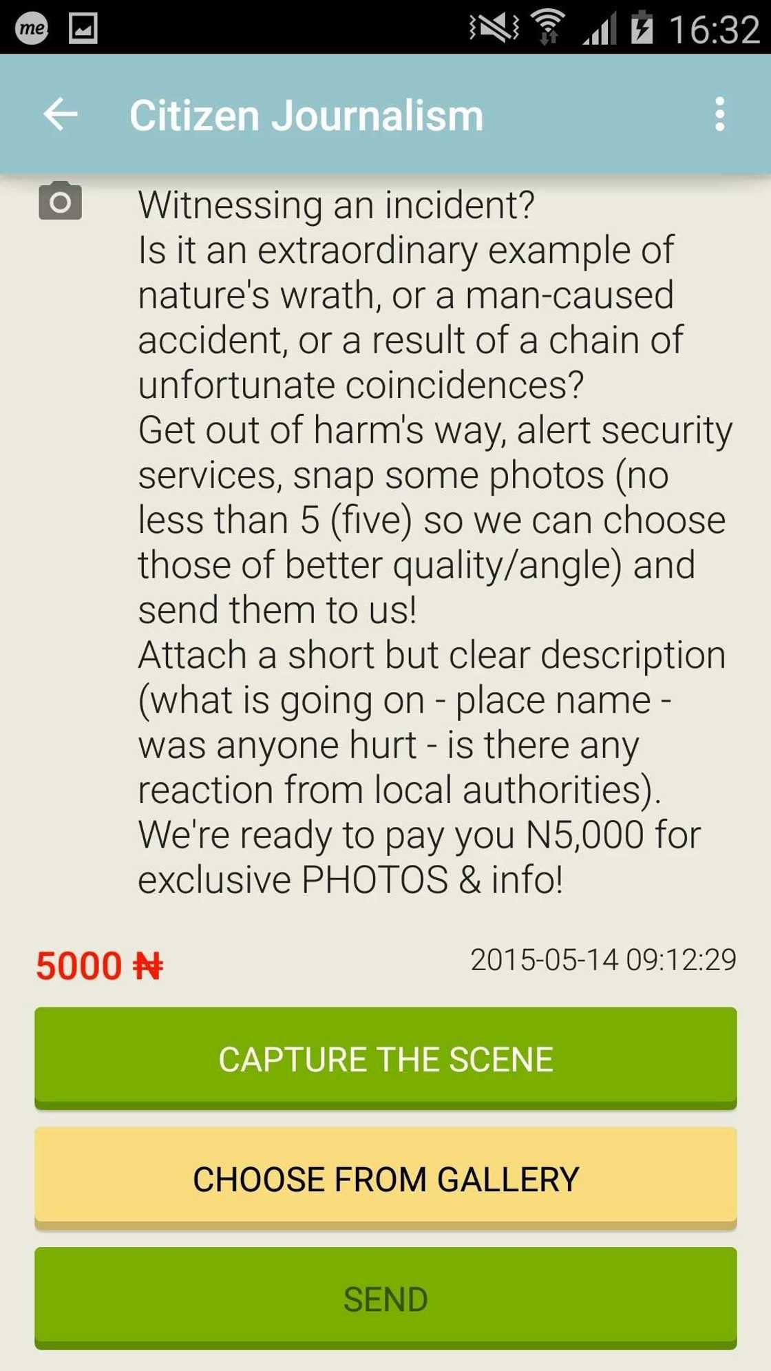 Earn 'Quick Money' Through Naij Citizen Journalism App Earn 'Quick Money' Through Naij Citizen Journalism App