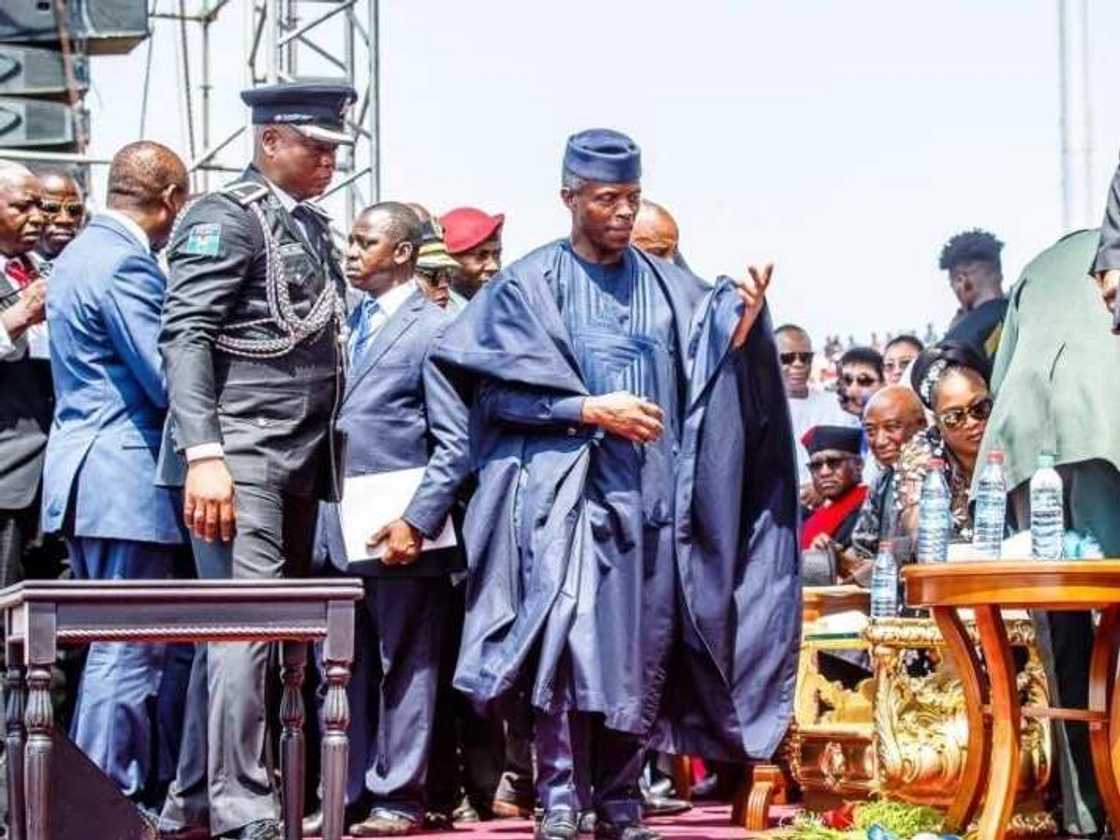 Osinbajo says Nigeria needs leaders who will unite country, says Osinbajo Osinbajo says Nigeria needs leaders who will unite country, says Osinbajo
