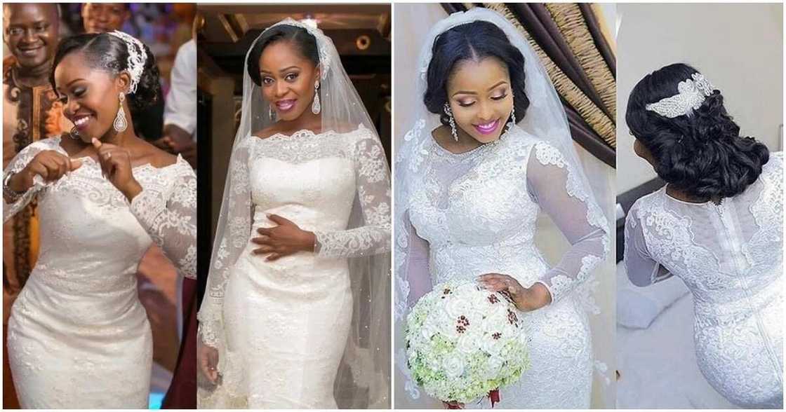 Lace wedding gowns make the image more stylish Lace wedding gowns make the image more stylish