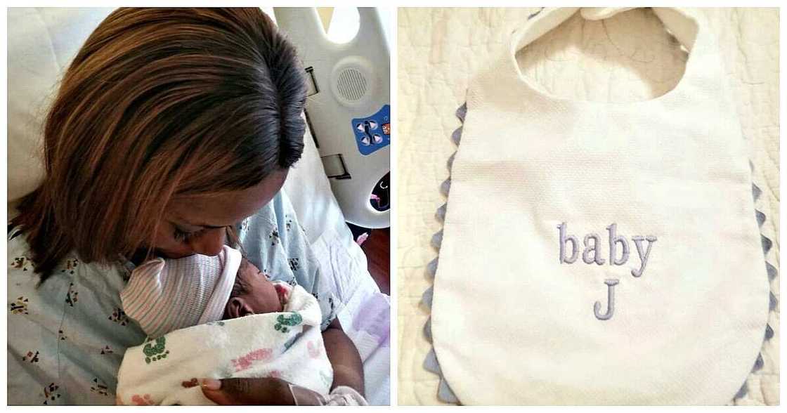 Linda Ikeji gives birth to a baby boy Linda Ikeji gives birth to a baby boy