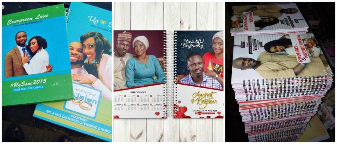 The color of the wedding and jotter can be combined The color of the wedding and jotter can be combined