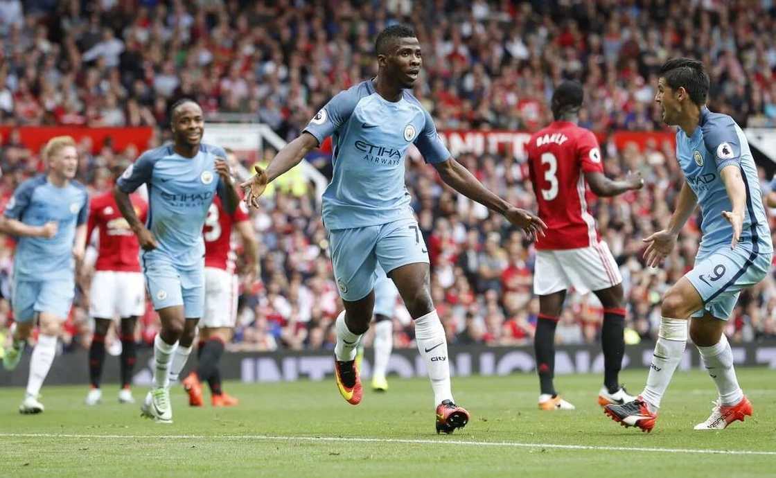 Kelechi Iheanacho the hero as Man City defeat United Kelechi Iheanacho the hero as Man City defeat United
