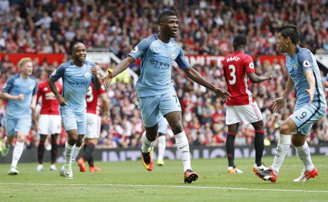 Kelechi Iheanacho the hero as Man City defeat United