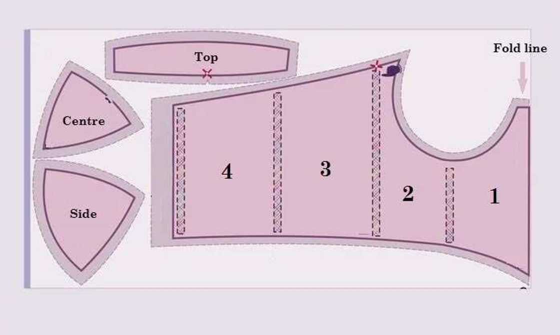 bustier pattern