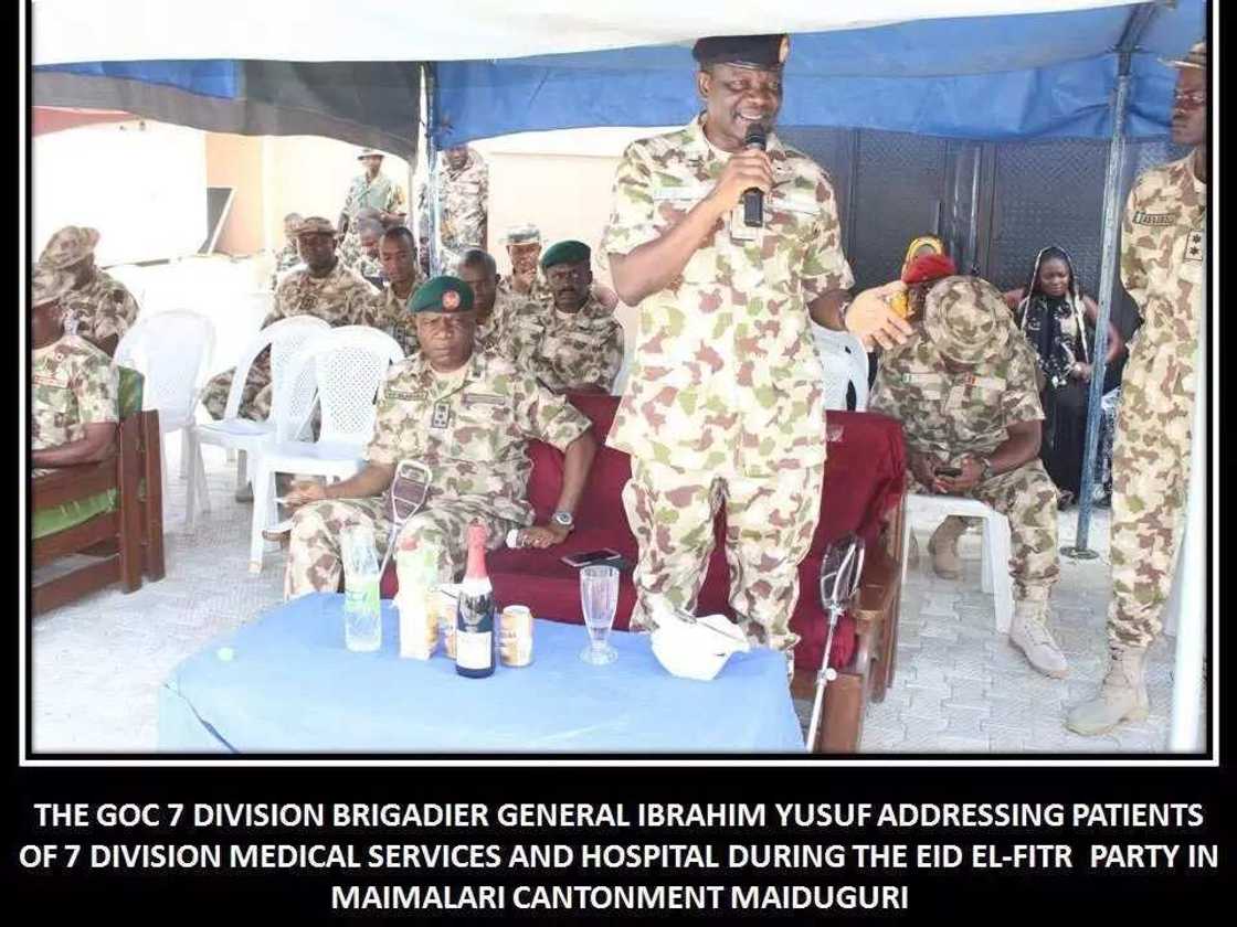 Boko Haram: GOC pays August visit to injured soldiers, sends powerful message to troops Boko Haram: GOC pays August visit to injured soldiers, sends powerful message to troops