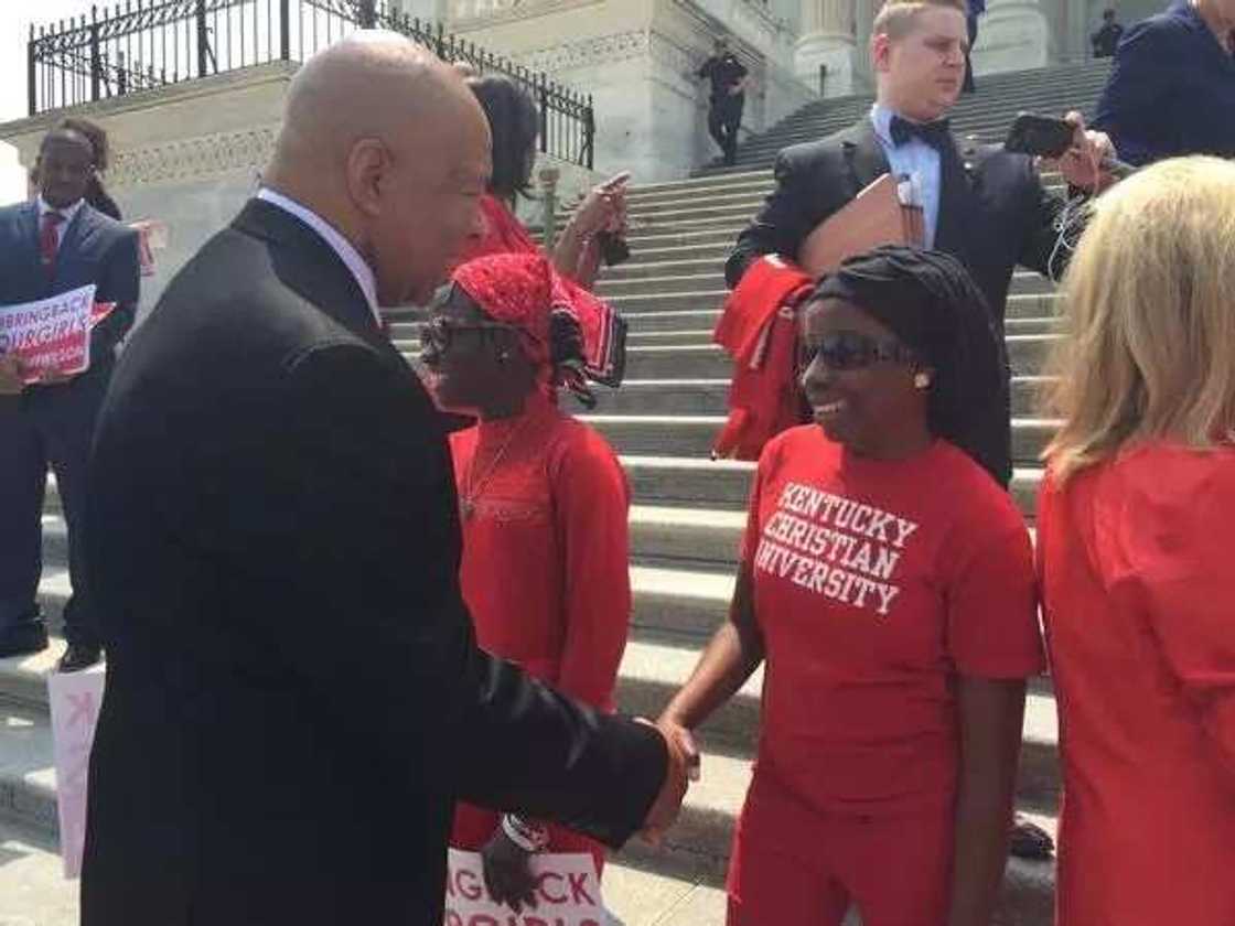 Chibok Girls Visit US Congress (PHOTOS)