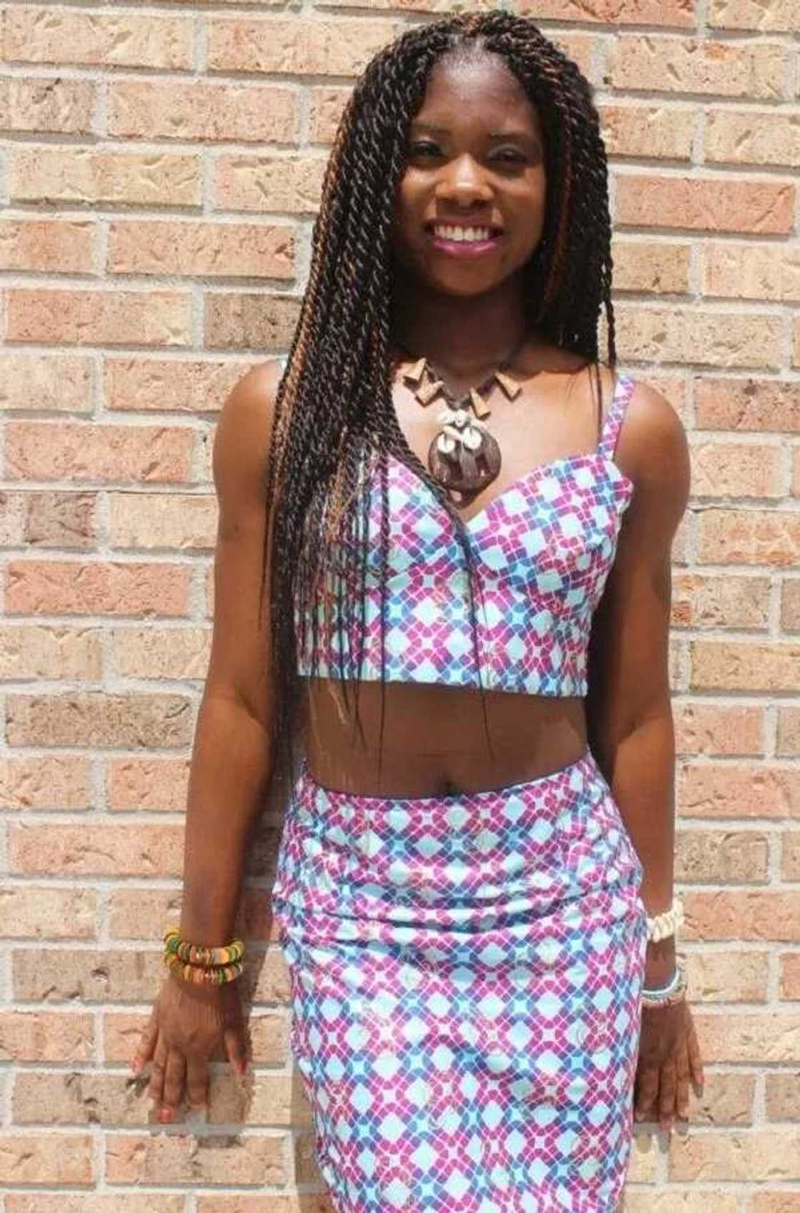Crop top images with Ankara Crop top images with Ankara