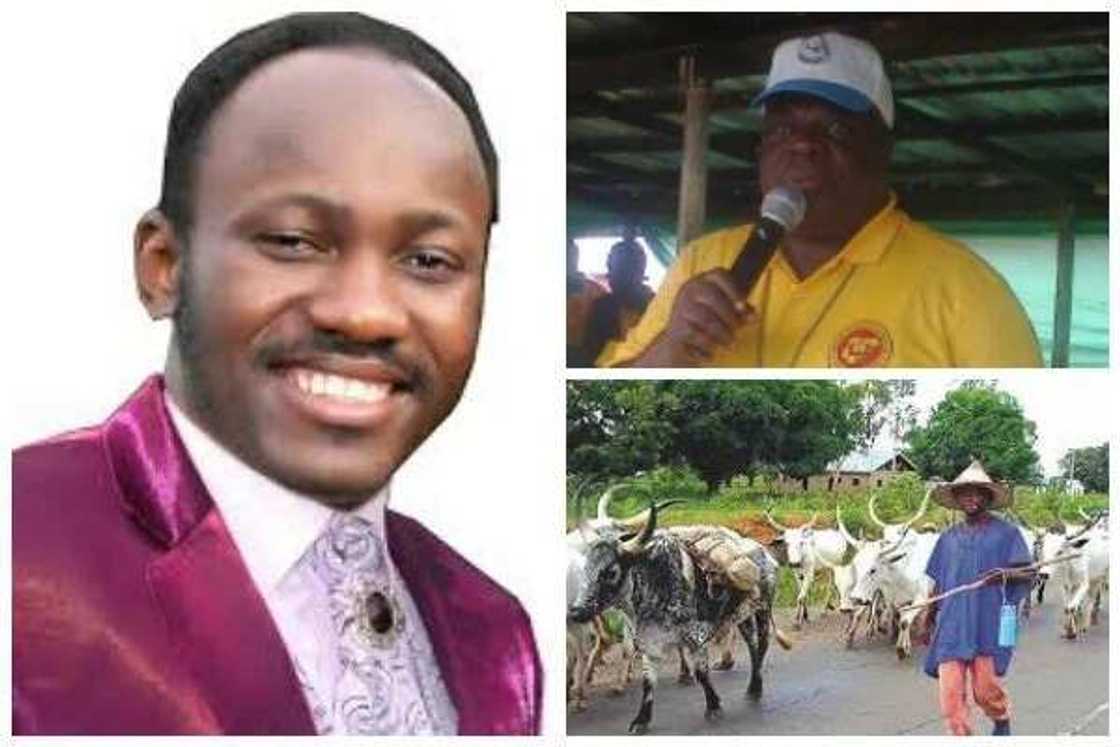 Like Apostle Suleman, another clergy asks ‘own swords’ Like Apostle Suleman, another clergy asks ‘own swords’